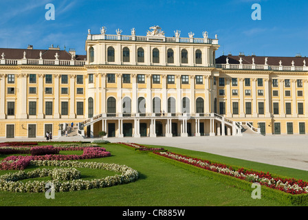 Österreich, Wien, Altstadt UNESCO-Weltkulturerbe, Schönbrunn Park und Schloss Stockfoto