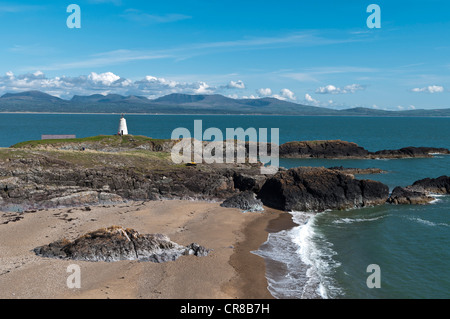 Porth Twr-Mawr auf Llanddwyn Insel Anglesey Nordwales Stockfoto