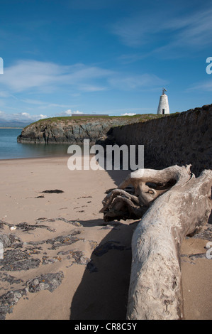 Piloten-Bucht auf Llanddwyn Insel Anglesey North Wales Stockfoto