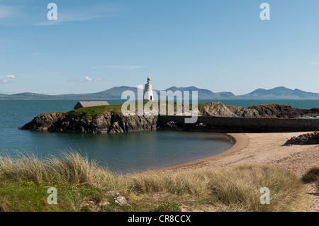 Piloten-Bucht auf Llanddwyn Insel Anglesey North Wales Stockfoto