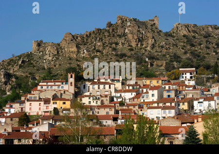 Frankreich, Pyrenäen-Orientales (66), Rodes Stockfoto