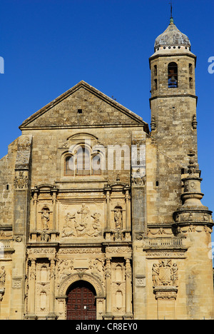 Spanien, Andalusien, Provinz Jaen, Ubeda, Stadt UNESCO-Welterbe, Vazquez de Molina Square, Sacra Capilla del Salvador Stockfoto