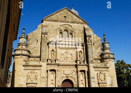 Spanien, Andalusien, Provinz Jaen, Ubeda, Stadt UNESCO-Welterbe, Vazquez de Molina Square, Sacra Capilla del Salvador Stockfoto