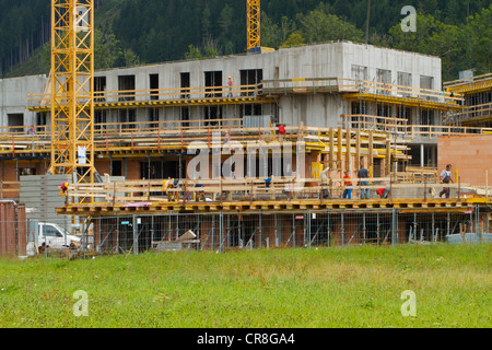 Construction Site, Salzburg, Austria, Europe Stockfoto