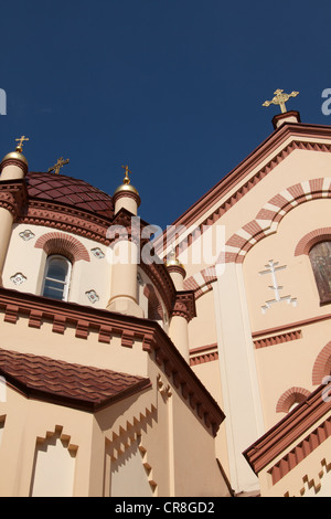 St.-Nikolaus-Kirche, Olt Stadt, UNESCO-Weltkulturerbe, Vilnius, Litauen, Europa Stockfoto