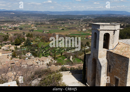 Frankreich, Vaucluse, Lubéron, Oppede le Vieux, das Dorf Stockfoto