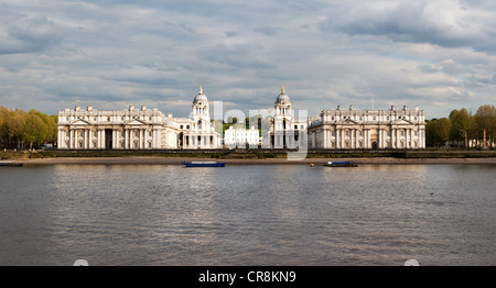 Das Royal Naval College Greenwich, London Stockfoto