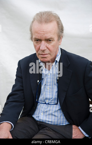 Martin Amis, britische Schriftstellerin, abgebildet auf der Telegraph Hay Festival 2012, Hay-on-Wye, Powys, Wales, UK Stockfoto