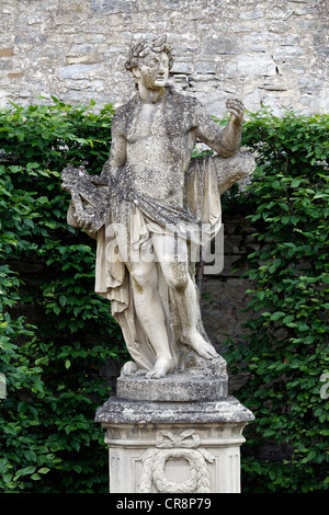 Skulptur im Rokoko Garten Veitshöchheim Schloss, in der Nähe von