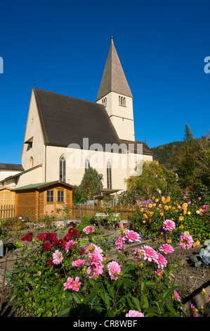 Kirche in Bischofshofen im Pongau, Salzburger Land, Österreich, Europa Stockfoto