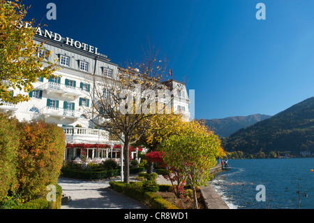 Grand Hotel in Zell am bin See, Zeller See, Pinzgau, Salzburger Land, Österreich, Europa Stockfoto