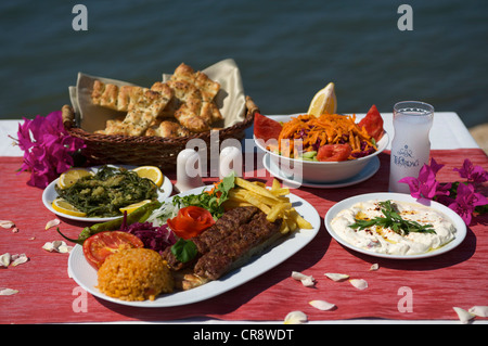 Typisch türkisches Essen, Türkei Stockfoto