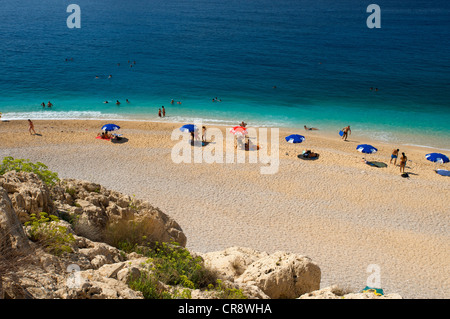 Kaputas Strand in der Nähe von Kalkan, South Coast, Türkei Stockfoto