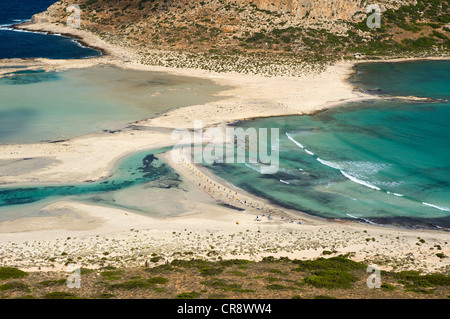 Balos Beach, Imeri Gramvousa Halbinsel, Kreta, Griechenland, Europa Stockfoto