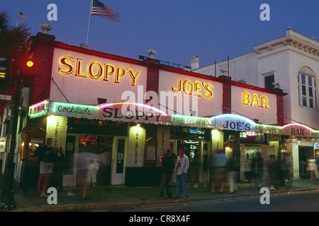 Schlampig Joe´s Bar, Key West, Florida Keys, Florida, USA Stockfoto