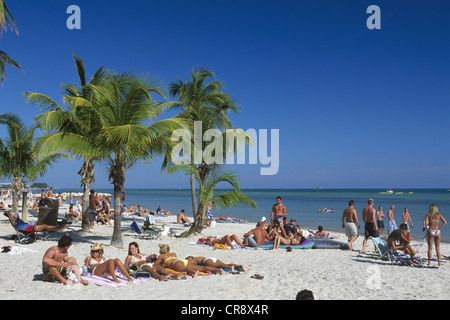 Smathers Beach, Key West, Florida Keys, Florida, USA Stockfoto