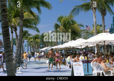 Strandcafes, Fort Myers, Florida, USA Stockfoto