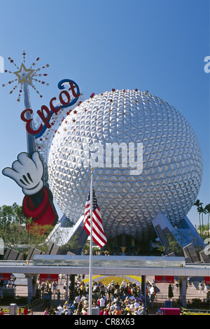 Epcot Center, Freizeitpark, Disneyland, Orlando, Florida, USA Stockfoto