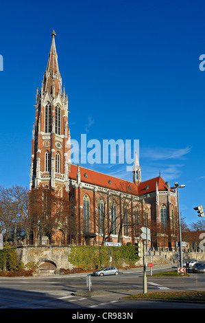 Heilig-Kreuz-Kirche Kirche, Giesing, München, Bayern, Deutschland, Europa Stockfoto