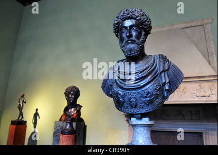 Italienischen Renaissance Büsten, Bayerische Nationalmuseum, Prinzregentenstraße 3, München, Bayern, Deutschland, Europa Stockfoto