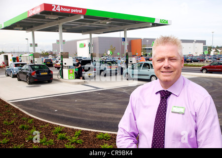 ASDA Store Eröffnung in Bury St Edmunds, Suffolk Stockfoto