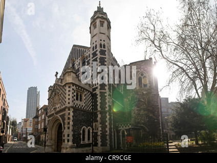 Saint Bartholomew The Great Kirche in der Nähe von Smithfields, City of London, UK Stockfoto