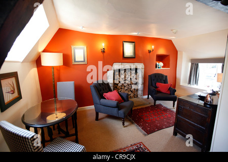 Burford, Oxfordshire, Vereinigtes Königreich, Europa, historische Bay Tree Hotel Stockfoto