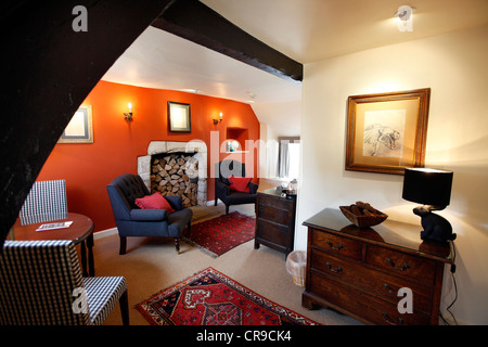 Burford, Oxfordshire, Vereinigtes Königreich, Europa, historische Bay Tree Hotel Stockfoto