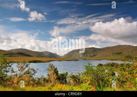 Lough Veagh, Glenveagh National Park, Donegal, Irland, Europa Stockfoto