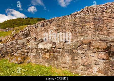 Urquhart Castle, Loch Ness, Schottland, Vereinigtes Königreich, Europa Stockfoto