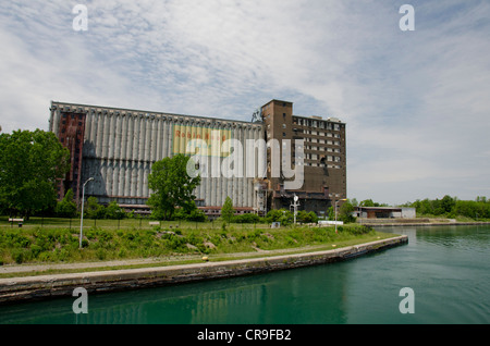 New York, USA/Kanada, Welland Canal. Stockfoto