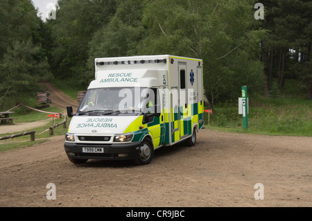 Rainworth Skoda Dukeries Rally 2012 im Sherwood Forest, Nottinghamshire Stockfoto