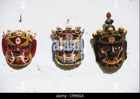 Masken, Thimphu (Hauptstadt), Bhutan, Asien Stockfoto