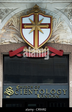 Scientology Kirche eintritt. London, England Stockfoto