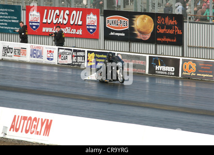 Santa Pod Raceway in der Nähe von Wellingborough Bedfordshire GB UK 2012 Stockfoto