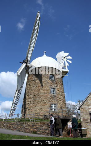 Heage arbeiten Windmühle in Derbyshire Peak District Stockfoto