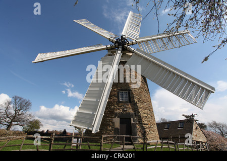 Heage arbeiten Windmühle in Derbyshire Peak District Stockfoto