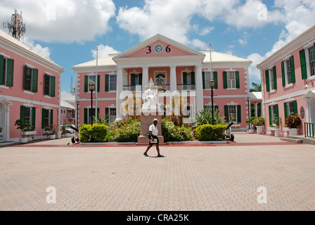 Regierung Haus, Nassau, New Providence, Bahamas Stockfoto