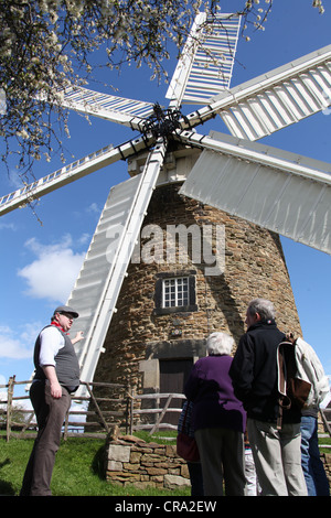 Heage Windmühle im Peak District Stockfoto