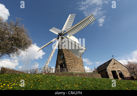 Heage arbeiten Windmühle in Derbyshire Peak District Stockfoto