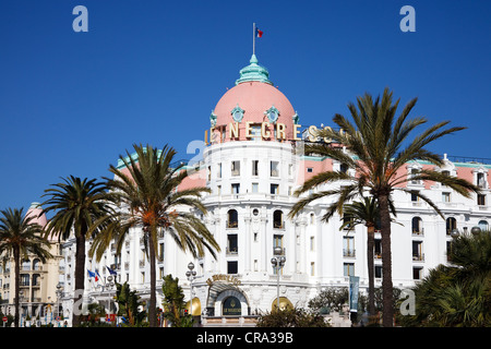 Le Negresco Hotel am Ort Anglais, Nizza, Côte d ' Azur, Frankreich Stockfoto