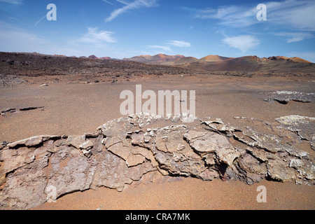 Lanzarote, Nationalpark Timanfaya, Spanien, Kanarische Inseln, UNESCO Stockfoto