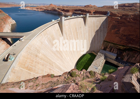 Glen Canyon Dam, Arizona, USA Stockfoto