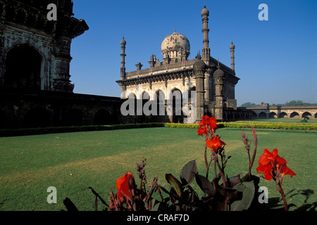 Ibrahim Rauza, Grab von Ibrahim Adil Shah II, Bijapur, Karnataka, Südindien, Indien, Asien Stockfoto