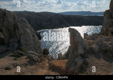 Cap de Fornells, Menorca, Balearen, Spanien, Europa Stockfoto