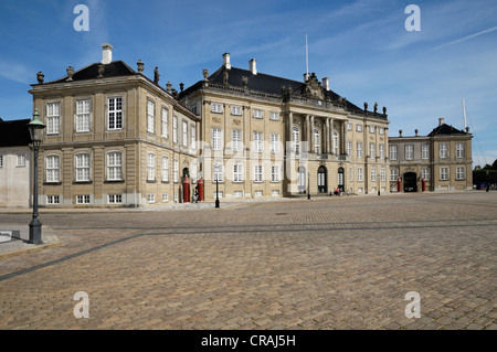 Amalienborg Palast, Kopenhagen, Dänemark, Skandinavien, Europa Stockfoto