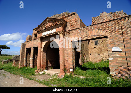 Italien, Rom, Ostia Antica, Horrea Stockfoto