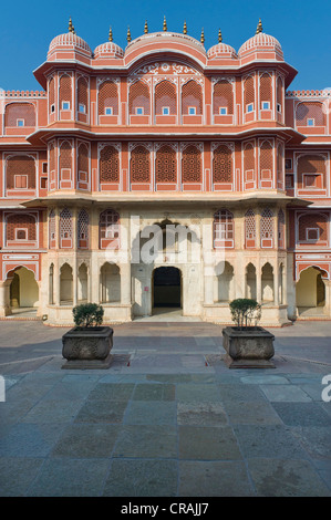Stadtschloss, Jaipur, Rajasthan, Indien, Asien Stockfoto