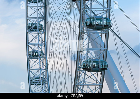 London Eye, London, England, Vereinigtes Königreich, Europa Stockfoto