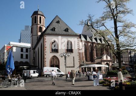 Liebfrauenkirche, Liebfrauenkirche, Frankfurt am Main, Hessen, Deutschland, Europa Stockfoto
